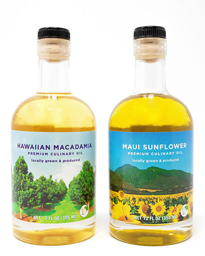 Hawaiian cooking oils